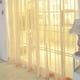 Moderne Romantique Salon Voile Rideau Porte Fenêtre Panneau Transparent Diviseur Valances Rideaux en Tulle – image 1 sur 4