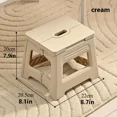 thumbnail image 6 of Ultra-Lightweight Foldable Step Stool - Sturdy & Adjustable,Perfect for Home, Kitchen, Bathroom & Outdoor Adventures, 6 of 9