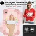 thumbnail image 2 of ELEHOLD 3-Layer Shockproof Case For Samsung Tab S6 Lite 10.4" (2019), Rugged Cover with 360° Rotating Kickstand, Wrist Strap, Detachable Shoulder Strap, Rose Gold, 2 of 7