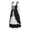 Black, variant on Hurxie Women's Medieval Renaissance Costume Cosplay Over Dress Vampire Bride Dress for Halloween Birthday Party