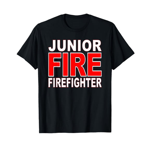 JUNIOR FIREFIGHTER FIREMAN FIRE DEPARTMENT UNIFORM TEE T-Shirt