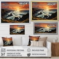 thumbnail image 4 of Designart "Connemara Dreams Sunset Over the Irish Landscape I" Ireland Floater Framed Wall Decor, 4 of 7