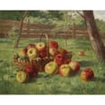 thumbnail image 2 of Karl Vikas 18x15 Gold Ornate Wood Frame and Double Matted Museum Art Print Titled - Apple Harvest, 2 of 4