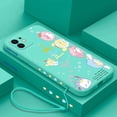 thumbnail image 3 of Hello kitty Cartoon Cute Phone Case For Samsung Galaxy S24 S23 S22 S21 S20 Ultra FE S10 4G S9 S10E Note 20 10 Plus With Lanyard, 3 of 5