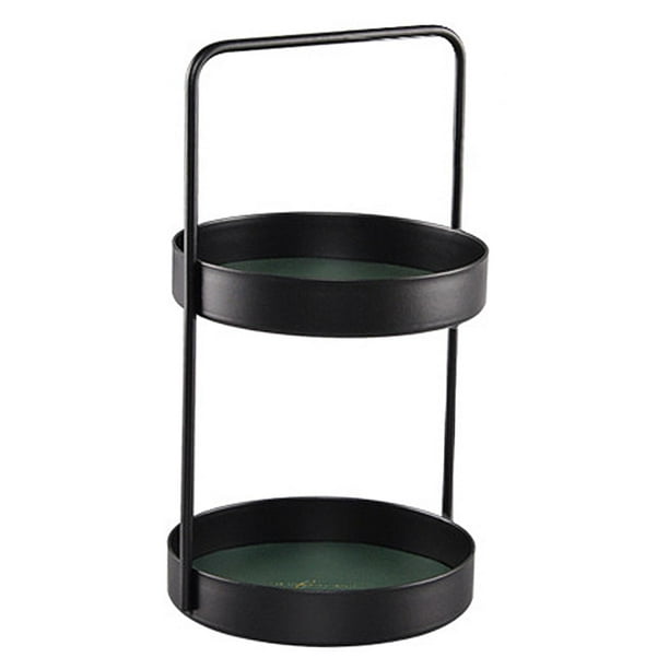 Bandeja decorativa, estante de pie, organizador de baño, bandeja de tocador para velas, joyas P 125x125x23cm