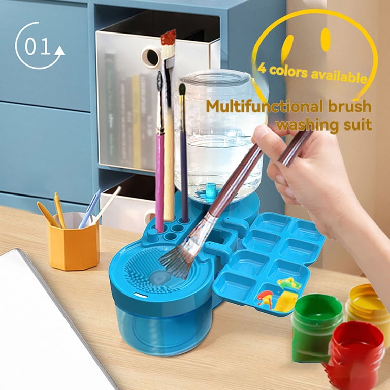 Paint Brushes Bulk All-in-One Paint Brush Cleaner - 2025 Upgraded ...