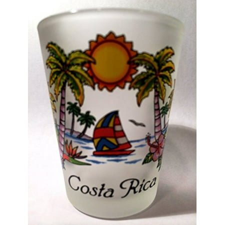 Paradise Costa Rica - Costa Rica Beach Paradise Shot Glass