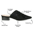 thumbnail image 2 of Brinley Co. Womens Woven Pointed Toe Mule, 2 of 7