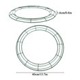 thumbnail image 2 of Flower Arrangement Iron Ring Handmade Reusable Engagement Geometric Party Wedding Decor DIY Durable Metal Circle Hoop, 2 of 2