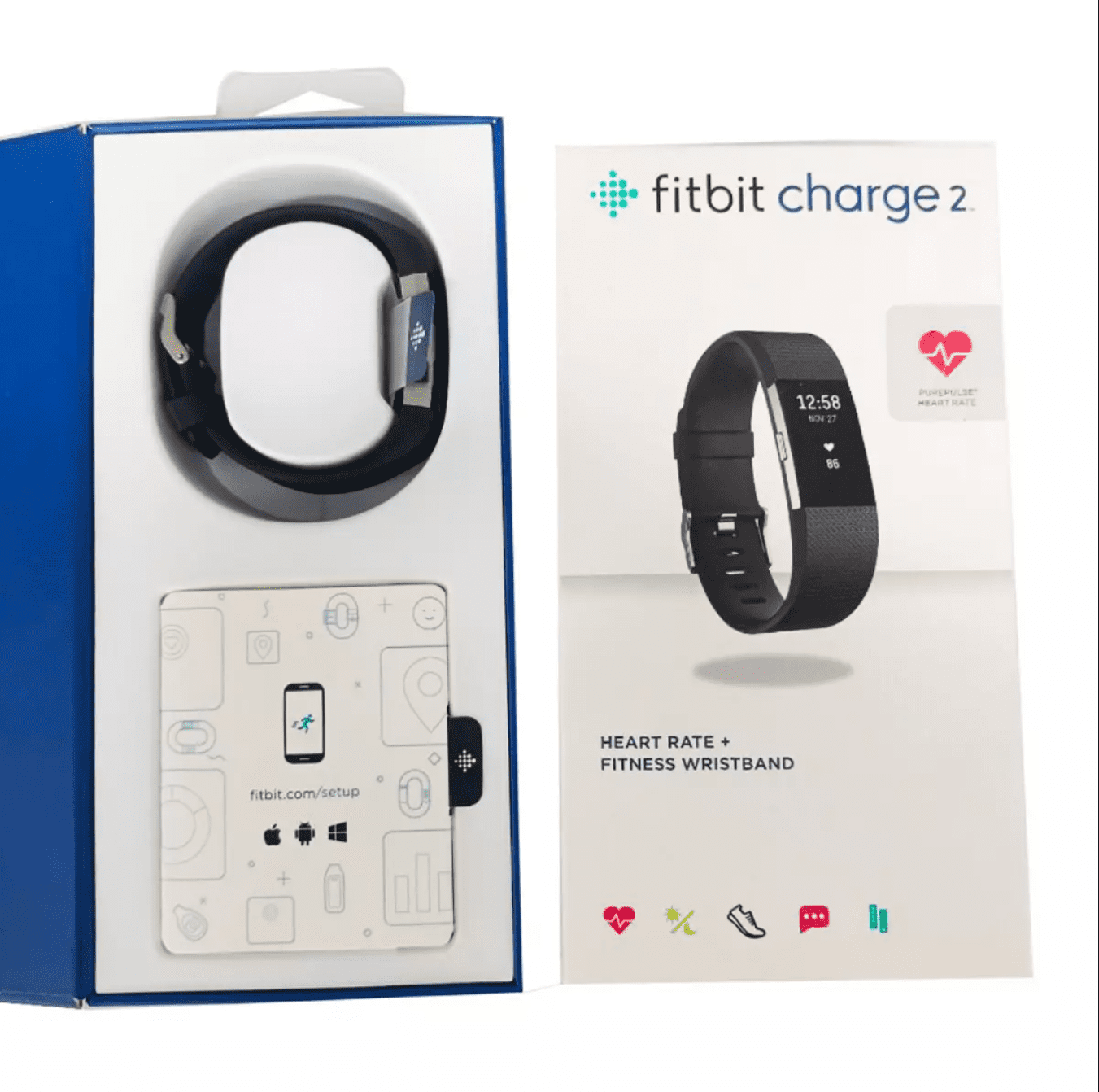 Fitbit Ace, Activity Tracker for Kids 8+, Power Purple / Stainless