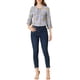 thumbnail image 2 of INSPIRAR CHIC Blusa Bohemia para Mujeres con Estampado Floral, Cuello con Lazo, Manga 3/4, Tops Casuales, Talla S, Púrpura Claro, 2 of 6