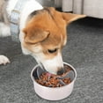 thumbnail image 4 of SIfdSeng Slow Food Dispenser Dog Bowl Insert Third Generation Upgraded Sturdy Food Bowl (Can Be Cut) Suitable for Large Dogs and Small to Medium Sized Dogs Compatible with Ordinary, 4 of 5