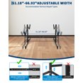 thumbnail image 5 of Mescukay Kayak Storage Rack, Heavy Duty Freestanding Kayak Rack for Garage and Outdoor Storage, Kayak Stand Adjustable for Kayak, Canoe, Surfboard and Paddle Board, 5 of 8