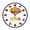 E23, variant on Novelty I Love Pizza Heart Heartbeat Kitchen Wall Clock for Pizza Lover Fast Food Restaurant Diner Pizza Wall Watch Home Decor(10 Inch)