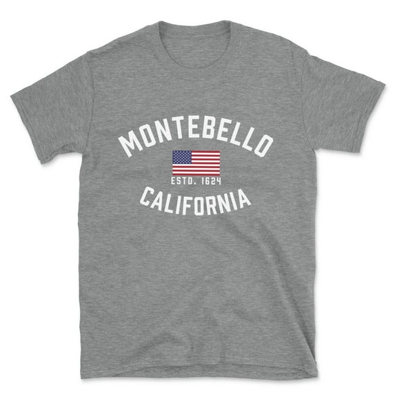 Montebello California Patriot Men's Cotton T-Shirt