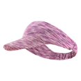 thumbnail image 1 of Sombrero de verano para el sol, sombrero de protección solar, nailon, portátil, ala ancha, visera superior vacía. Púrpura, 1 of 9