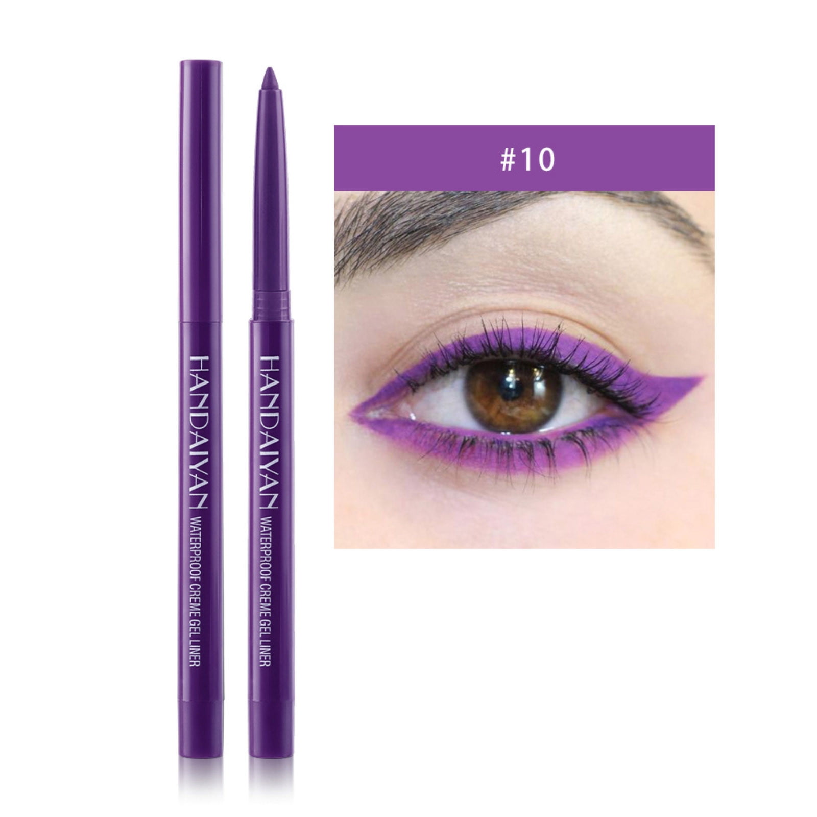 Lydiaunistar Beauty Makeup Clearance Waterproof Eye Liner Pencil Set 20
