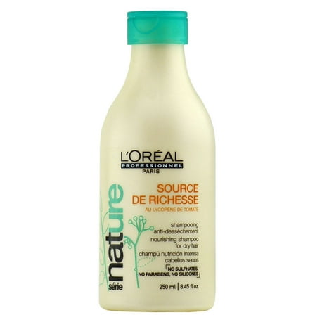 L'oreal Serie Nature Source De Richesse Nourishing Shampoo for Dry Hair (Size : 8.45 oz)