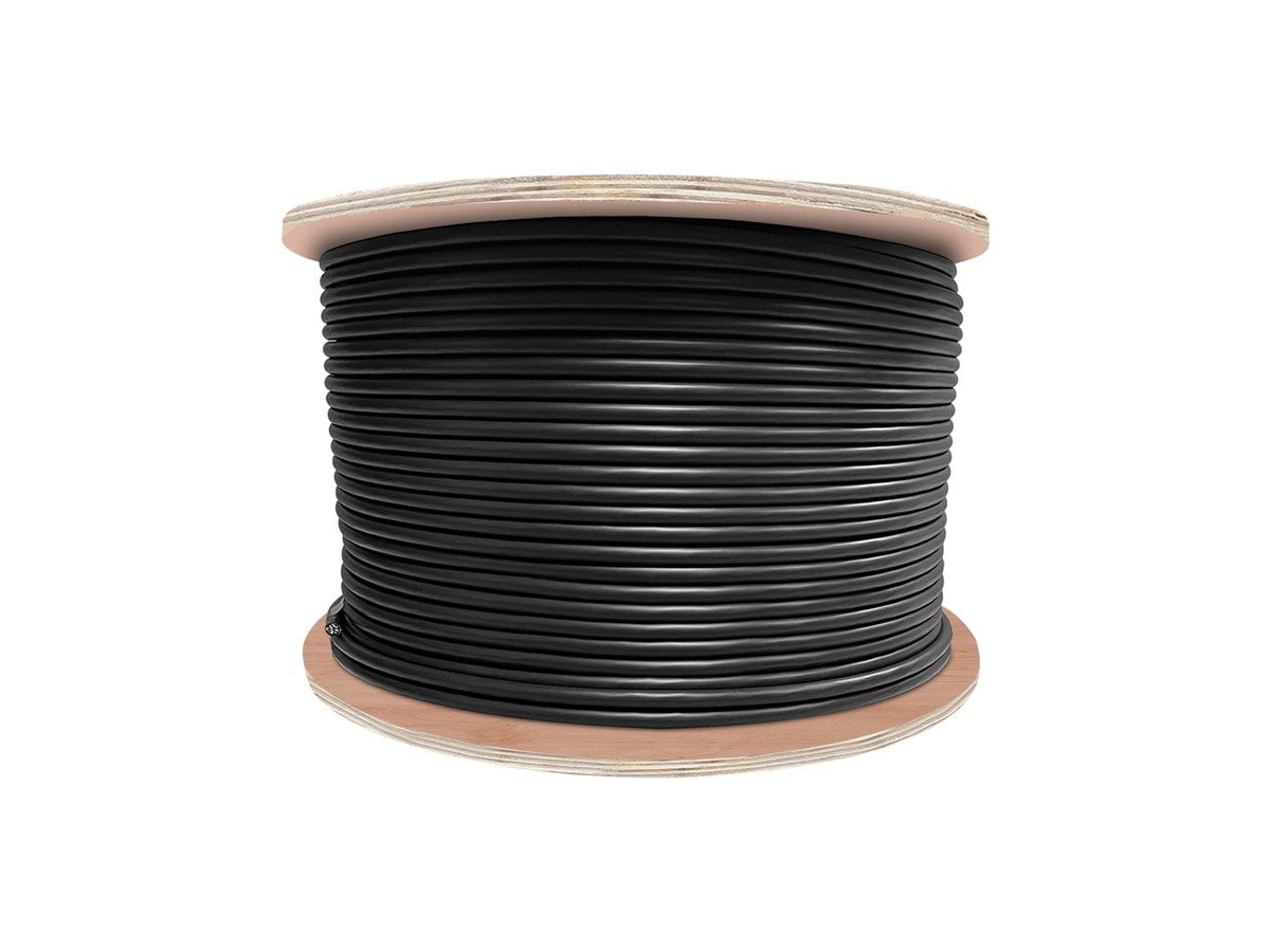 Monoprice Speaker Wire, CL2 Rated, 2-Conductor, 12AWG, 500ft, Black