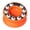 Orange, variant on Rotating Puzzle Cat Feeder,Slow Feed Bowl with Spinning Motion,with a Built-in maze-like Food Dispensing channel,Food Grade Material,Rotating feeding designs