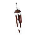thumbnail image 2 of carillón de viento,Campana de bambú Wind Chime Decoración colgante al aire libre,Colgante decorativo puerta delantera sala de estar dormitorio,Retro Windchimes Decoración para el hogar Zulema carillón de viento, 2 of 8
