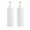 White, variant on Clear Plastic Bottles, 2Pcs Plastic Pointed Mouth Squeeze Bottle, Fdelink 2Pcs Plastic Tip Bottle Squeezebottle Paint Bottle 250Ml