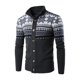 thumbnail image 2 of Suéter de otoño e invierno para hombre Cárdigan de punto con base de un solo pecho para hombre Fridja BV0+3926, 2 of 8