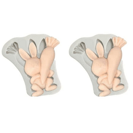 

Leke 2pcs Holiday gift silicone mold DIY chocolate cake baking tool clay drop mold
