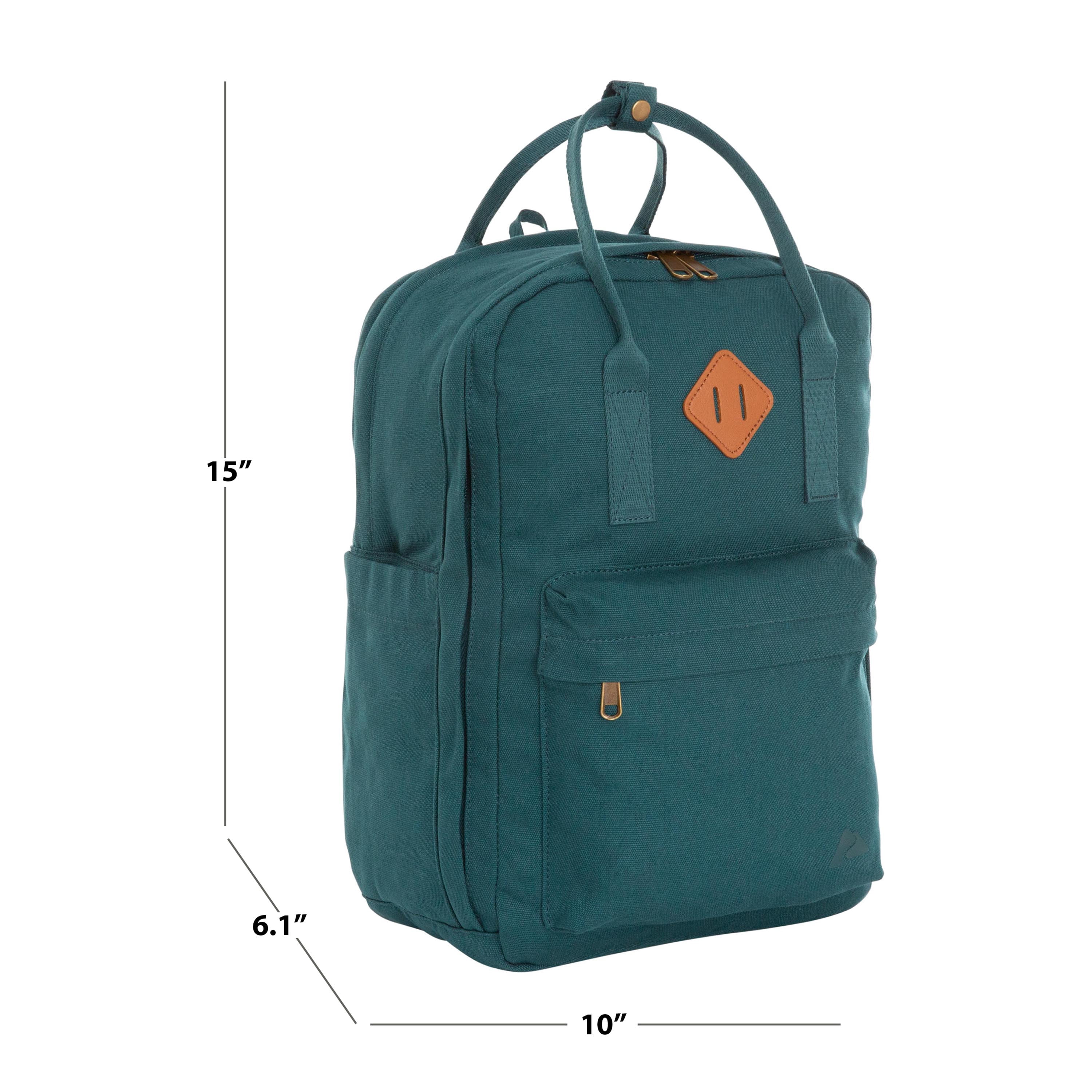 Ozark Trail 22L Polyester Asheville Dual-Carry Backpack for Adults and Teens, Teal