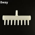 thumbnail image 2 of Flmtop 1 Pc 4 6 8 10 Ways 4mm Aquarium Fish Tank Plastic Air Flow Valve Splitter Kit, 2 of 9
