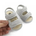 thumbnail image 5 of SYNPOS Baby Boys Girls Summer Dress Sandals Infant Shoes Soft Sole Breathable First Walker Newborn Shoes 0-18 Months, 5 of 11