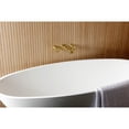 thumbnail image 2 of Kingston Brass KS5027RX Belknap Two-Handle Wall Mount Roman Tub Faucet, Brushed Brass, 2 of 7