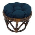 thumbnail image 1 of Ottoman International Caravan Bali Papasan Rattan Blue, 1 of 5