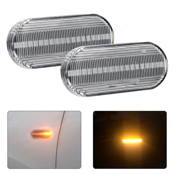 DC12V 18 LEDs 3200K Indicador Luz Lateral Intermitente Secuencial Alto Brillo Para MK2 2004,11-2007,03