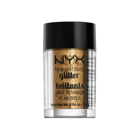 Nyx Glitter - (6 Pack) NYX Face & Body Glitter 08 Bronze