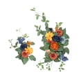 thumbnail image 4 of 2 piezas de arco de boda con flores artificiales, guirnalda floral de granja hecha a mano, bienvenida J, 4 of 9