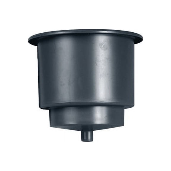 Beckson  GH43DB1; Drink Holder W/Drain Black
