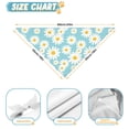 thumbnail image 6 of Dog Bandana 1 Pack,Blue White Flower Pattern Bandanas for Dogs,Cat Bandana,Small/ Large Dog Bandana 2 Size,Dog Bandanas, 6 of 6