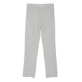 thumbnail image 4 of Migroa Mens Dress Pants Formal Slim Fit Tuxedo Expandable Waist Flat Front Slacks Pant for Men Groomsmen Business Work Regular Fit White 6Xl, 4 of 4
