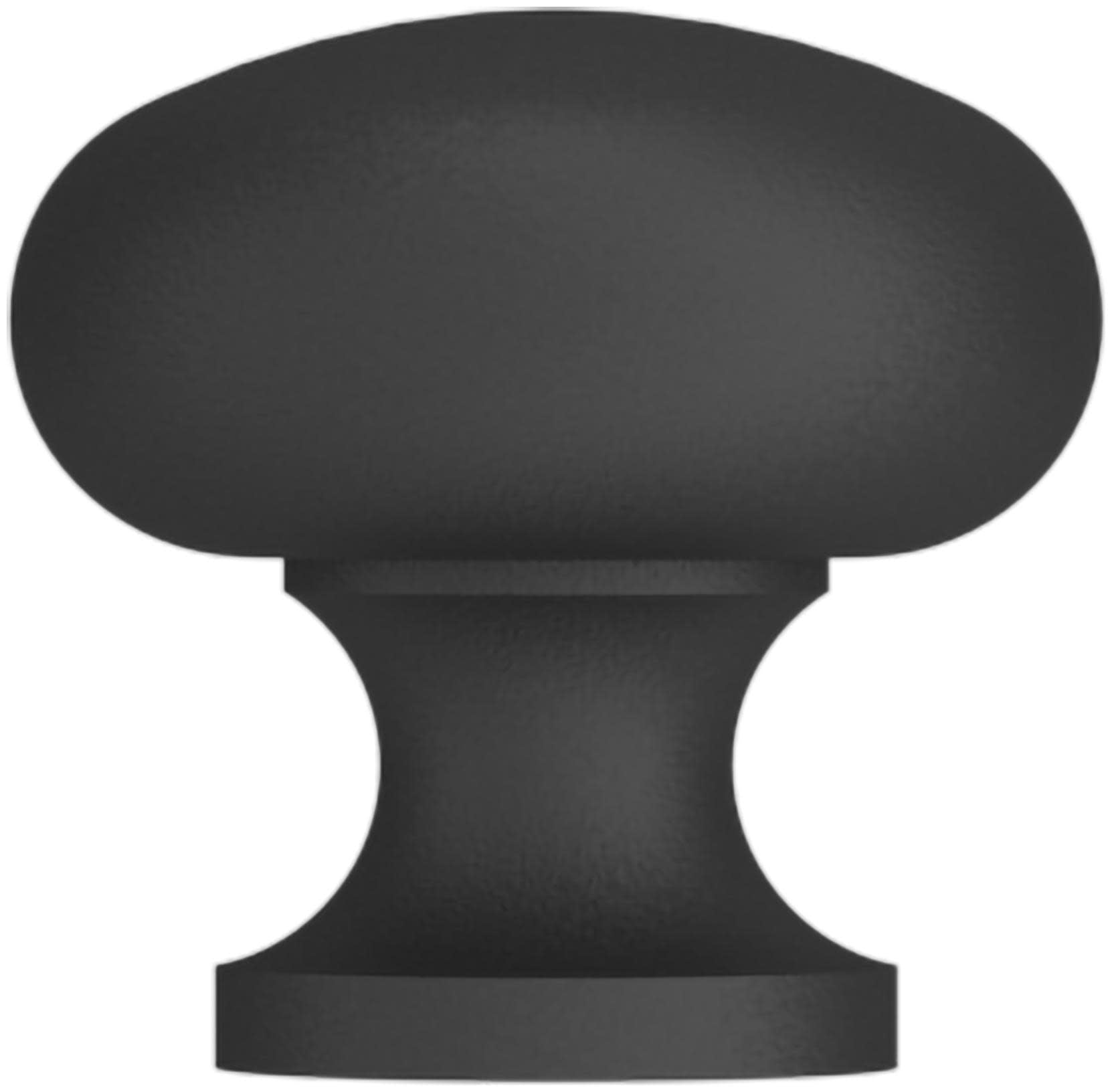 Baldwin 4704003BIN Classic 1" Mushroom Cabinet Knob From The Estate Collection - Brass