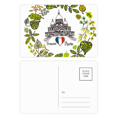 thumbnail image 1 of Basilique Paris France Illustration Postcard Set Birthday Mailing Thanks Greeting Card, 1 of 3