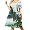 thumbnail image 2 of Shichirihama in Sagami Province by Katsushika Hokusai Sleeveless Dress elegant dress Summer women's clothing, 2 of 7