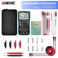 thumbnail image 3 of ANENG-AN9002 6000 Counts Multimeter LCD Continuity Temperature Auto-ranging Tester Resistance Temperature Capacitance Detector Electrical Meter Blue, 3 of 9