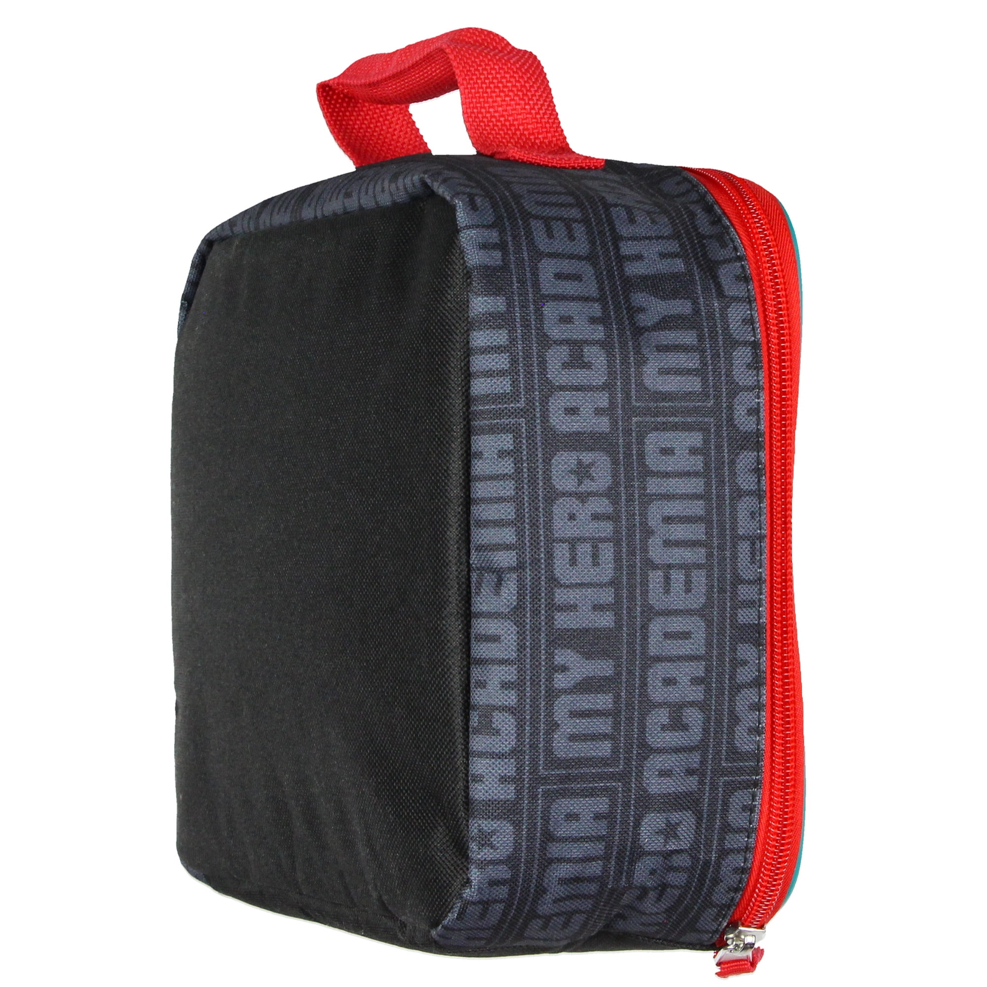 My Hero Academia Lunch Box Chibi Deku Shoto And Bakugo Anime Manga Lunch Bag 10"