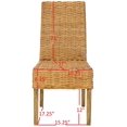 thumbnail image 3 of Safavieh Judith Mango   Dining Chair in Honey (Set Of 2), 3 of 5