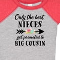thumbnail image 4 of Inktastic Only the Best Nieces Get Promoted to Big Cousin Boys or Girls Baby Bodysuit, 4 of 5
