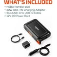 thumbnail image 2 of NEBO RAMBLER 100 Portable Power Station - Powerful, Versatile, Rugged for Life's Adventures in a Fast-Paced Digital World., 2 of 7