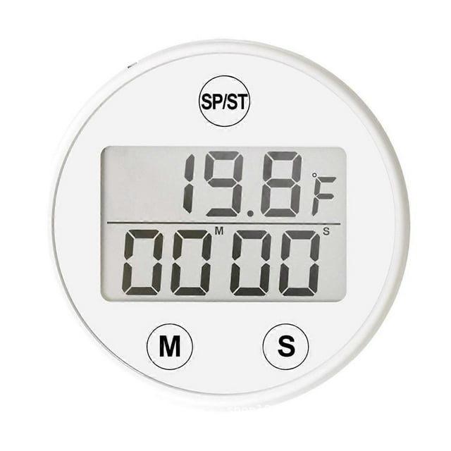 Ice Bath Thermometer with Timer Automatic Ice Bath Water Thermometer Humidity Instruments Home Measurement Tools