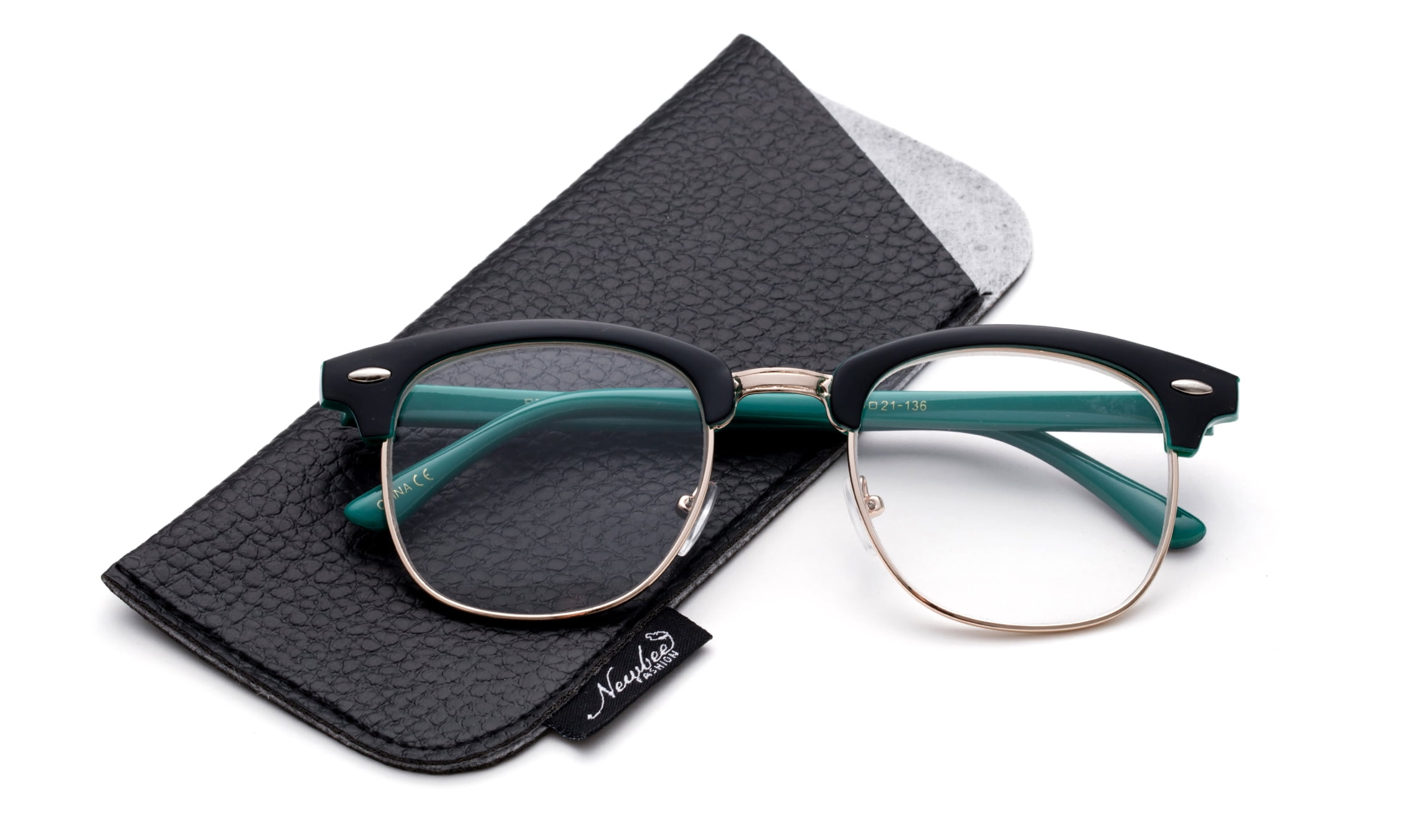 Quality Fashion Clummaster Reading Glasses for Men Retro Vintage