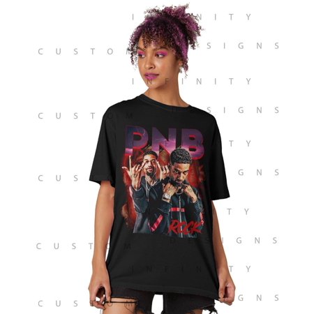PnB Rock Shirt American HipHop Singer Songwriter T-shirt Top Chart Billboard Bootleg 90s Vintage Retro Sweatshirt Unisex Graphic Tee SASS51